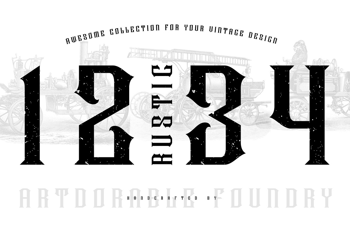 Thorndown - Vintage Display Font, a Handwritten Font by Artdorable (Photo 10 of 12)