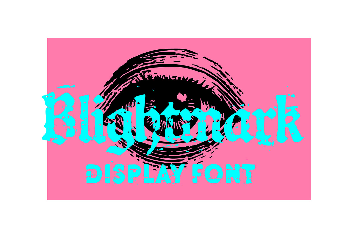 Blightmark – Display Font, a Font by Edignwn Type (Photo 1 of 12)