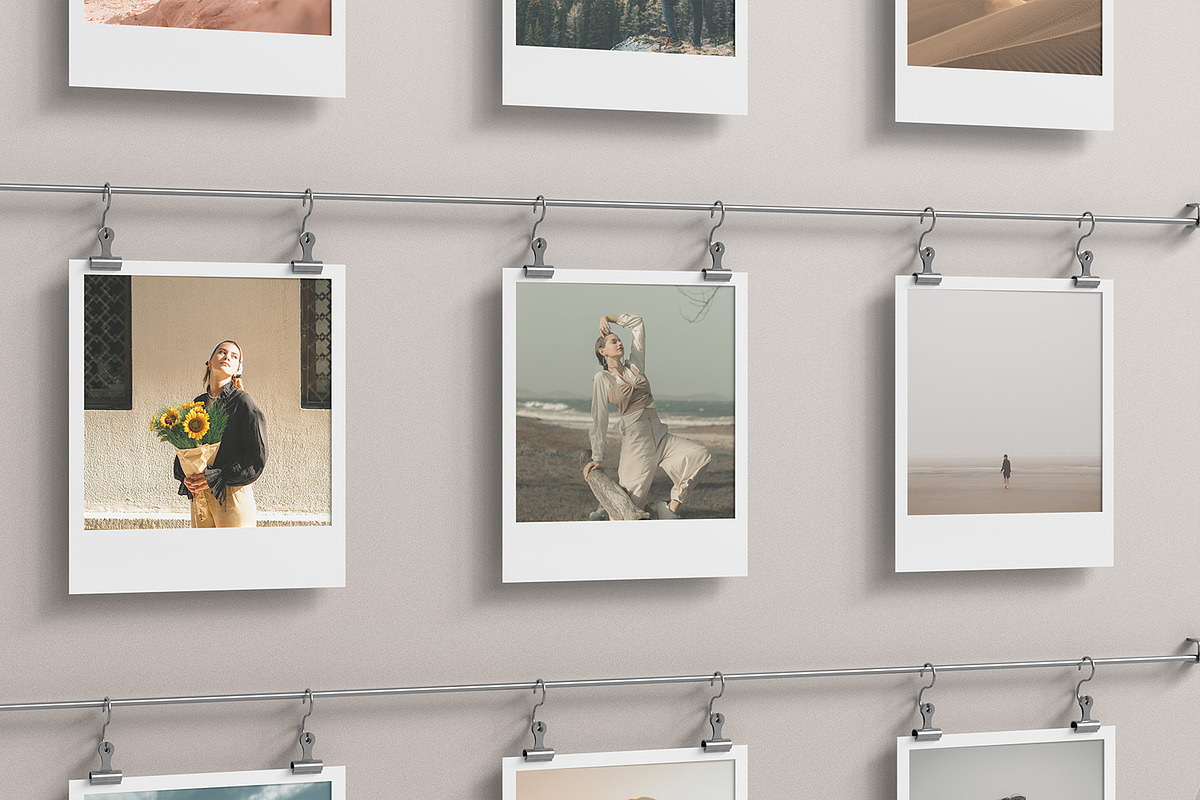 Polaroid Mockup, a Product Mockup by graphicsecond (Photo 1 of 3)