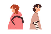 Happy modern people portraits set, a Person Illustration by Good Studio (Thumbnail 3 of 8)