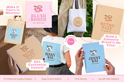 Blush Rodeo Logo Branding Kit, a Branding & Logo Template by Hell Yeah Designs (Thumbnail 3 of 7)