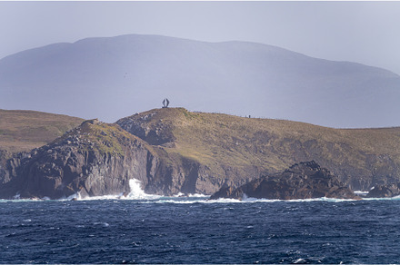 Monument on Hornos Island by Cape, a Nature Photo by Backyard Stock