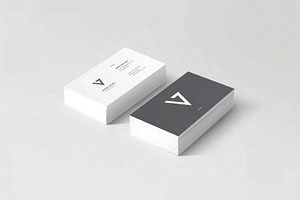 Business Card Mockup, an Advertising Mockup by DesignRushMarket