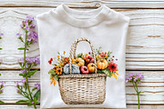 Watercolor Crochet Autumn Clipart, an Illustration by Rose Art (Thumbnail 5 of 8)