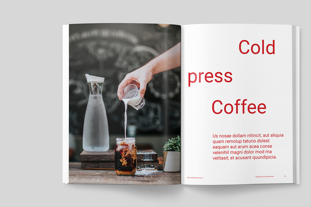 COFFEE CULTURE MAGAZINE, a Magazine Template by MashMish Studio (Photo 24 of 26)