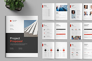 Project Proposal Brochure Template, a Brochure Template by ContestDesign (Thumbnail 1 of 3)