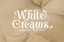 White Creams - Natural Serif
