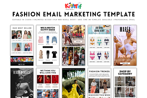 Fashion Email Newsletter Template, a Templates & Theme by wekreatif
