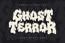 Ghost Terror - Trash Metal Font