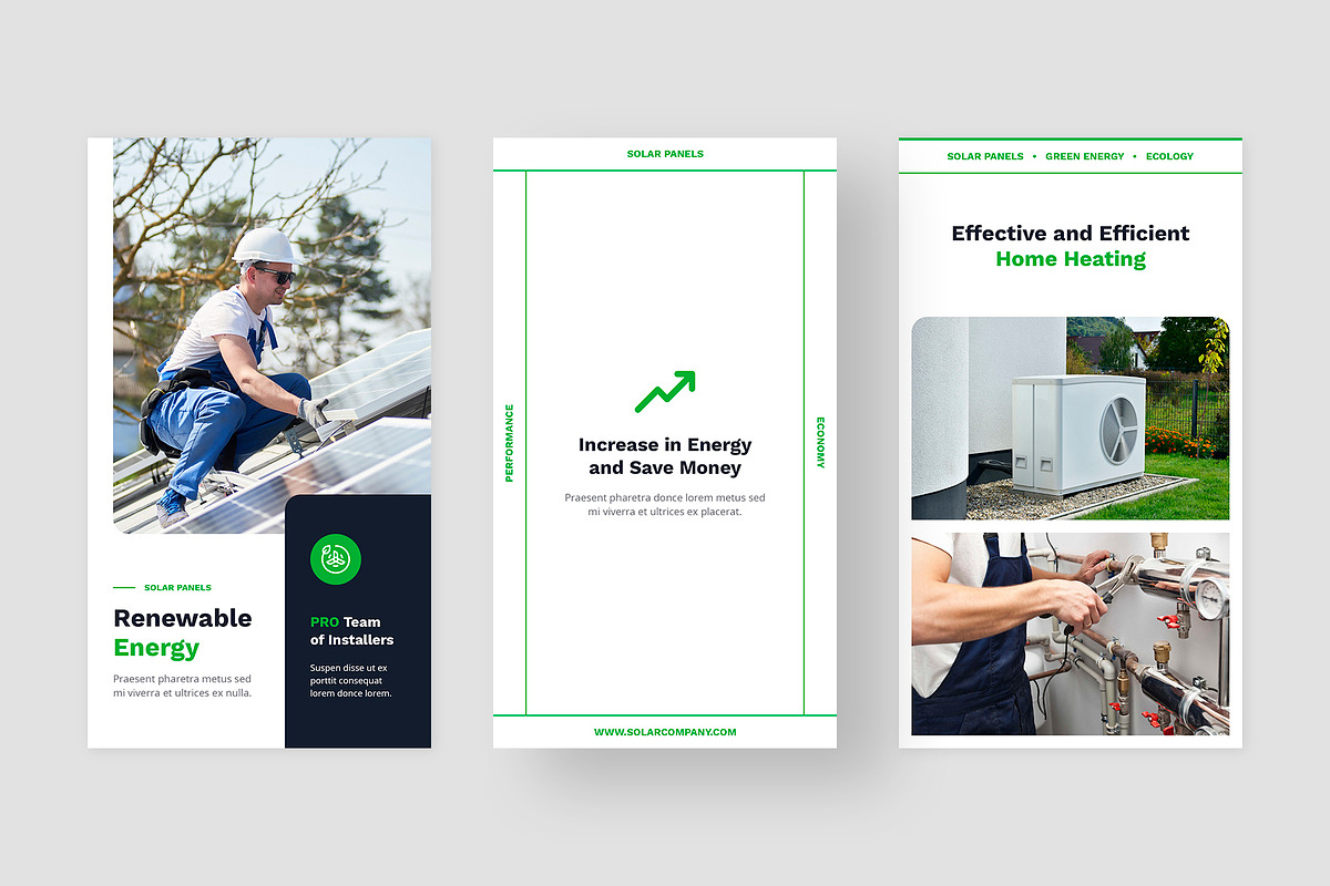 Solar Energy Instagram Templates, a Social Media Template by artbart (Photo 5 of 9)