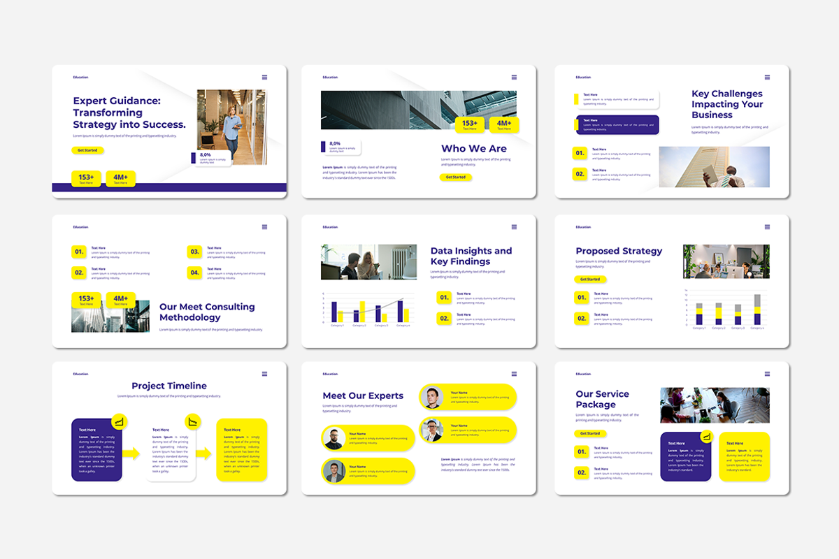 Expert Guidance PowerPoint Template, a Presentation Template by QR Design Studio (Photo 2 of 3)
