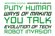Resistance Is Futile - robot voice, a Handwritten Font by Comicraft Fonts (Thumbnail 2 of 3)