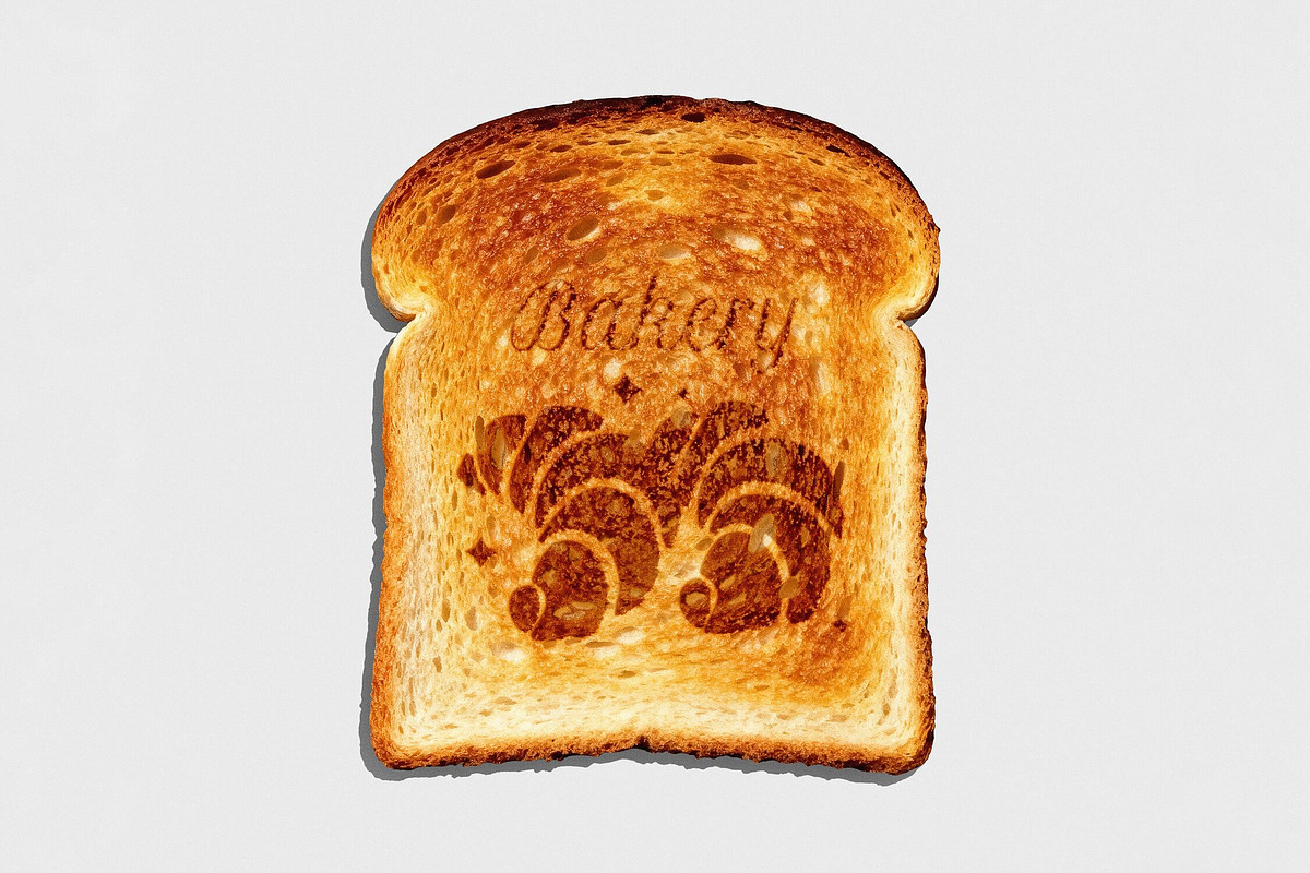 Toast Burn Mockup, a Product Mockup by Design Squad (Photo 4 of 4)