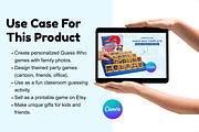 Guess Who Template Canva Editable, a Card Template by Snapybiz (Thumbnail 7 of 11)
