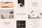 The Modern & Unique Font Bundle #02, a Serif Font by Prioritype Co (Thumbnail 2 of 17)