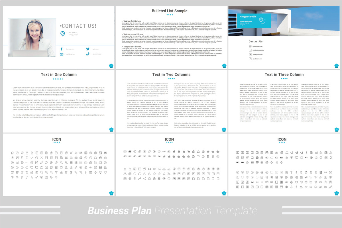 Business Plan Powerpoint Template, a Presentation Template by Presentation Official (Photo 19 of 20)