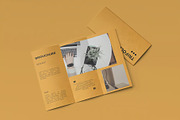 A4 Trifold Mockup, an Advertising Mockup by Hubzway (Thumbnail 3 of 5)