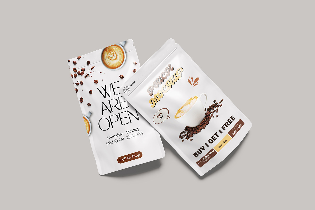 Pouch Mockup, a Packaging Mockup by NyakBiett (Photo 2 of 11)