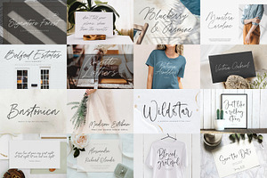 The Wedding Font Bundle!