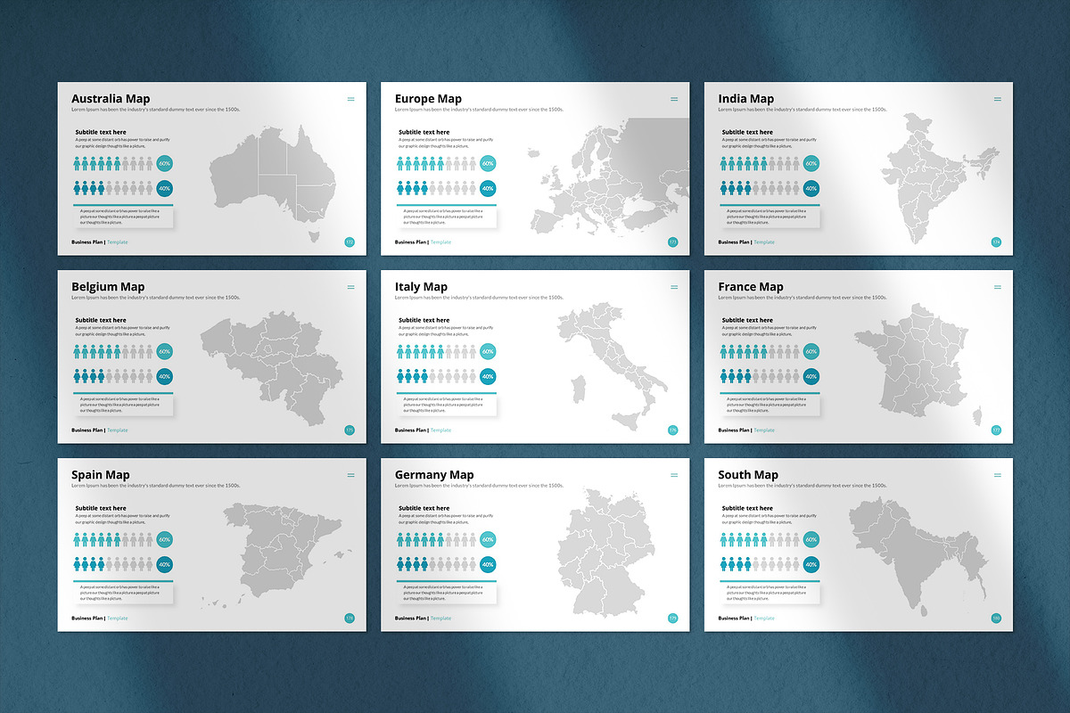 Business Plan PowerPoint Template, a Presentation Template by CreativeSlides (Photo 21 of 23)
