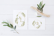 Watercolor Olive greenery clipart, a Decorative Illustration by Catherine Wheel (Thumbnail 9 of 19)