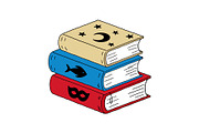 Cassie the Colorful Crayon & School, an Object Graphic by yasushie (Thumbnail 10 of 13)