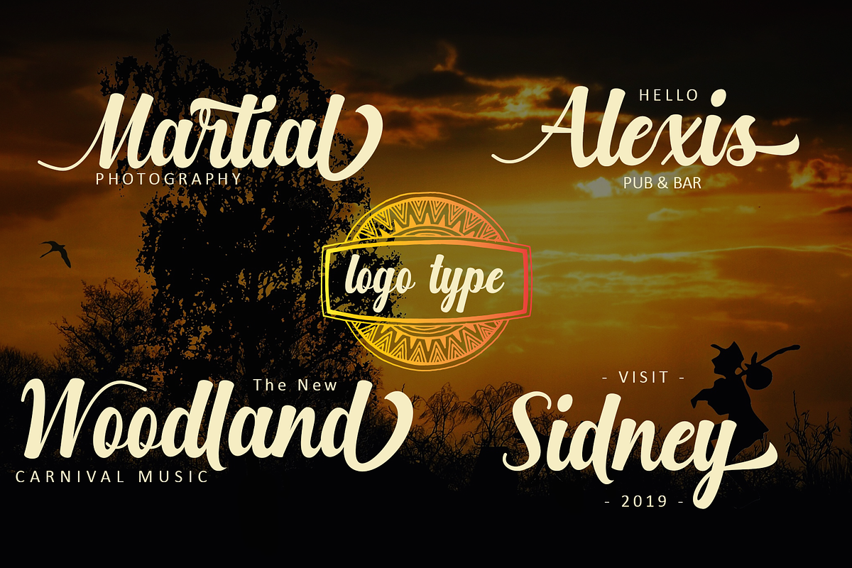 Hurringtown, a Script Font by Analogous (Photo 11 of 13)