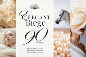 Elegant Beige, a Beauty & Fashion Photo by Deveze Art & Co