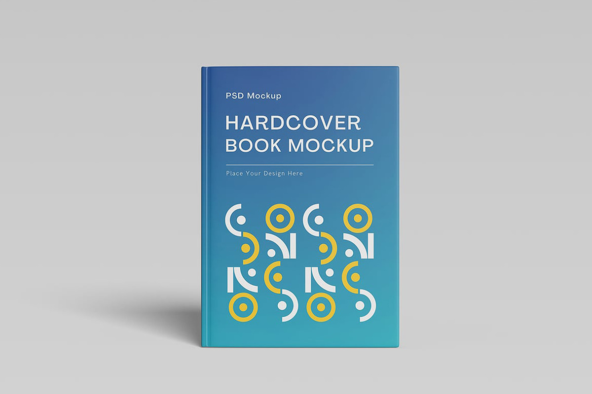 Hard Cover Book Mockup, a Books & Magazine Mockup by SilverStudio77 (Photo 2 of 7)