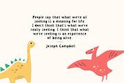 DINO font - playful kid's font, a Font by Ashiya Pixel (Thumbnail 10 of 11)