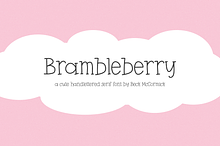 Brambleberry Serif Font