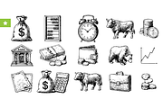 Finance Economy Set, an Object Graphic by RT Studio (Thumbnail 1 of 4)