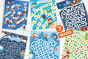 Merry Christmas Activity Games, an Education Illustration by ArtyCats (Thumbnail 3 of 8)