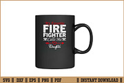 Firefighter Calls Me Daughter SVG, an Illustration by Handy Arts Studio (Thumbnail 3 of 3)