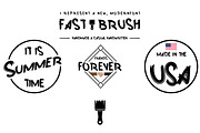 60% discount Brush Font Handmade, a Script Font by zao4nik (Thumbnail 5 of 8)
