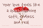 Silent Note – Warm Handwritten, a Handwritten Font by Typehand Studio (Thumbnail 6 of 10)