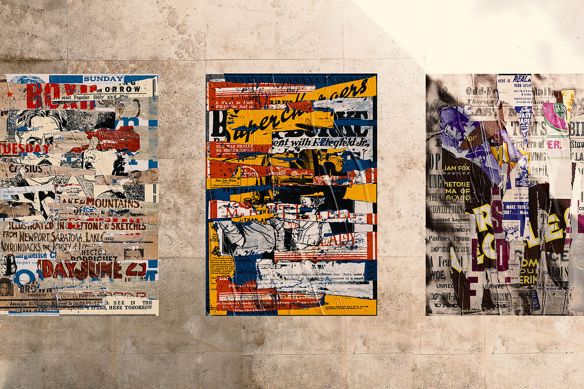 Koyak: 14 PSD Paper Ripped Mockups, a Background Graphic by nicholasasmita (Photo 8 of 15)