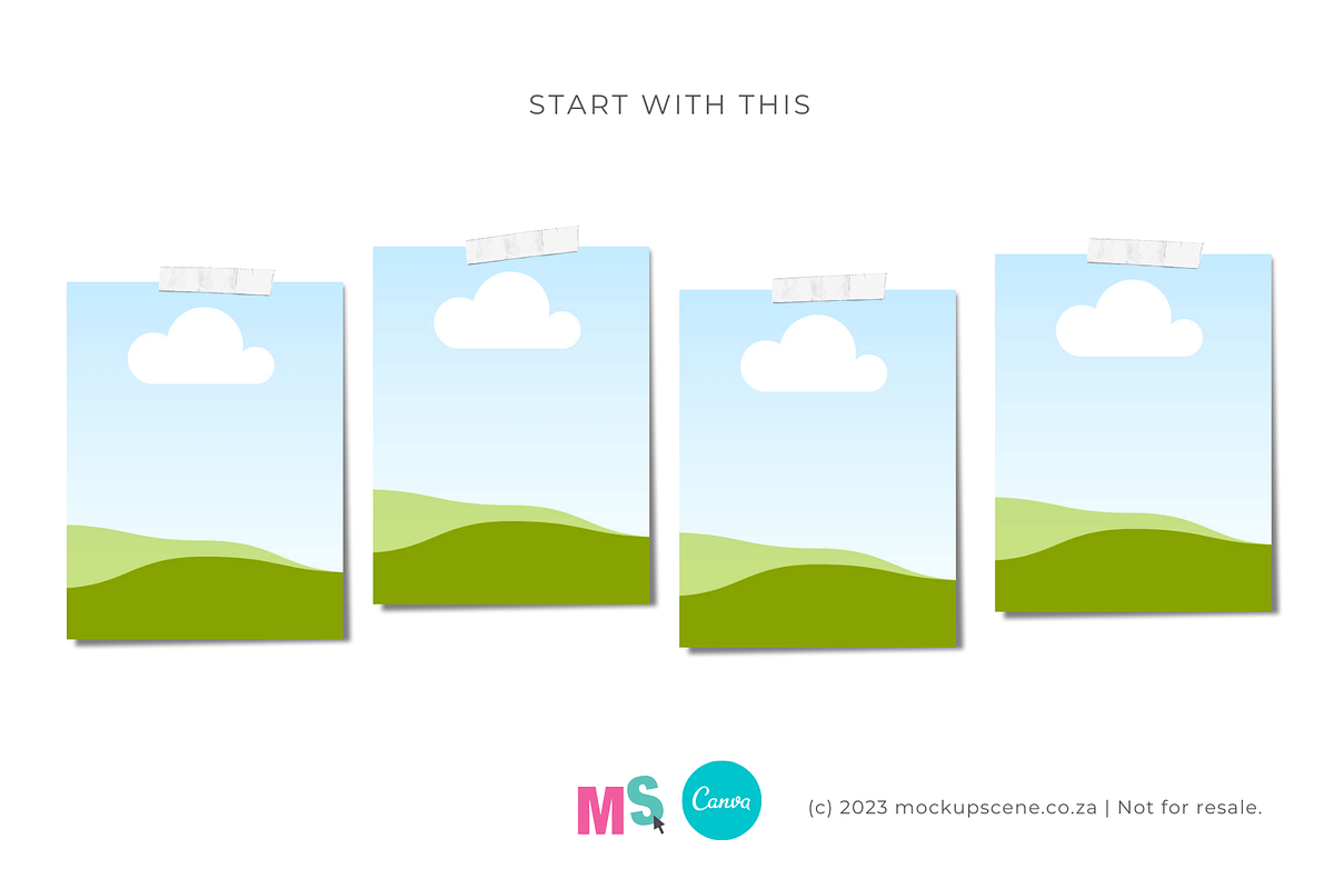 Digital Paper Mockups for Canva, a Mockup by Mockup Scene (Photo 12 of 21)