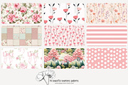 70 timeless pink seamless pattern, a Pattern Graphic by Poppy Lane Studio (Thumbnail 5 of 10)