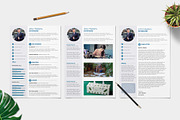 Resume Design Template, a Resume Template by Graphic Template (Thumbnail 1 of 5)
