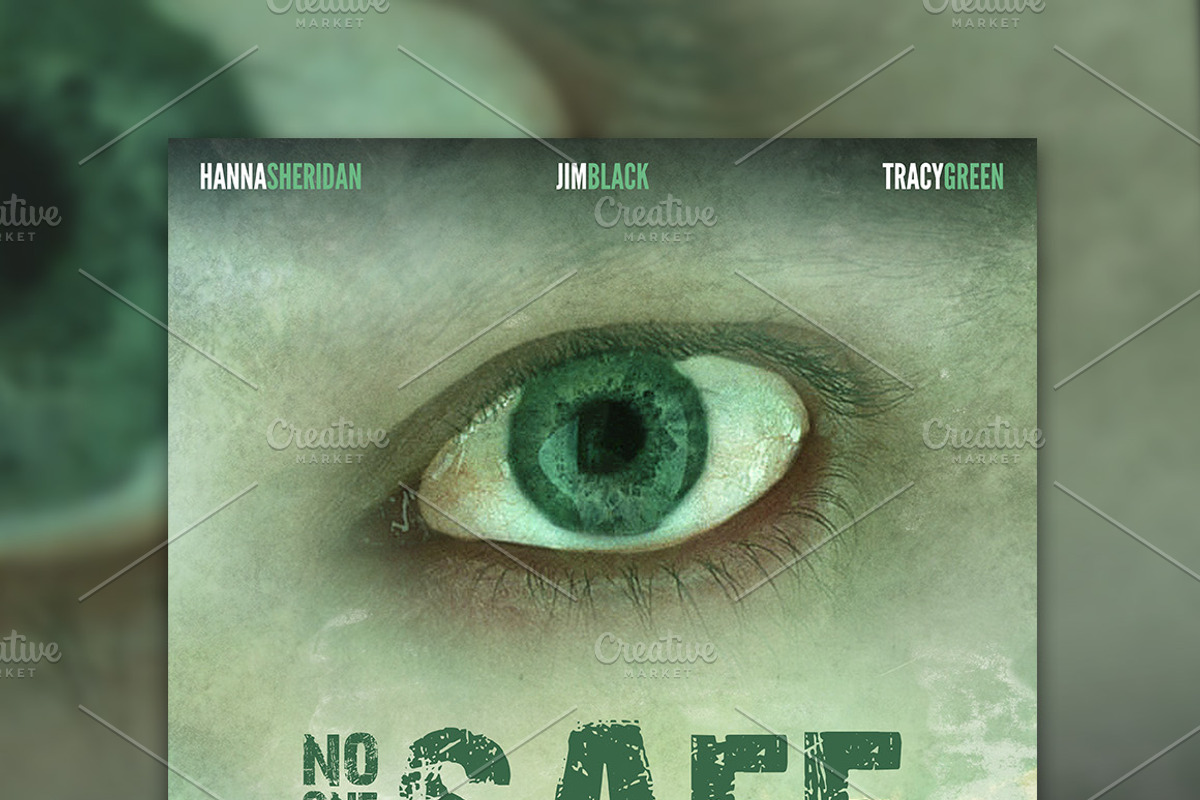 A3 - Movie Poster Print Template 5, a Poster Template by Illusiongraphic (Photo 2 of 5)