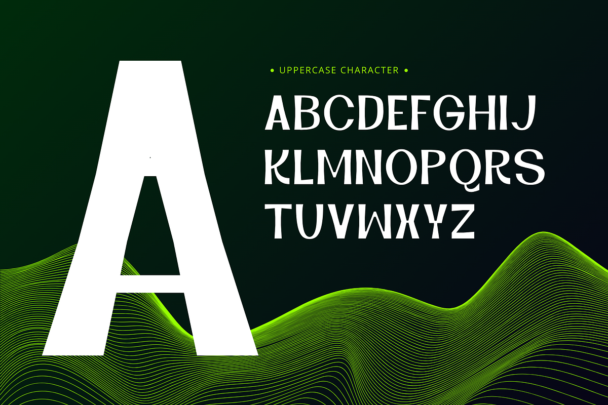 Karom Display - Logo Font Family, a Sans Serif Font by Illushvara Design (Photo 3 of 10)