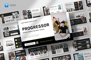 Business Progress Keynote Template, a Presentation Template by fluffstudio (Thumbnail 1 of 4)