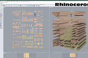 Molding Kitbash V1 - 128 Profile Set, an Architecture 3D Model by RoHo Productions (Thumbnail 16 of 28)