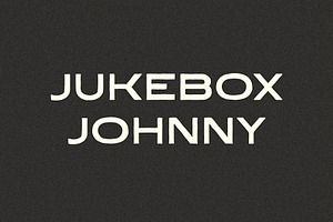 Jukebox Johnny I A Sans Serif Font