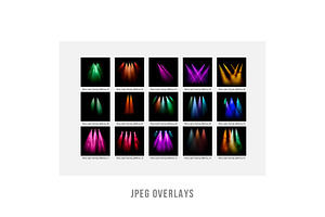 Party Lights Png Photo Overlays