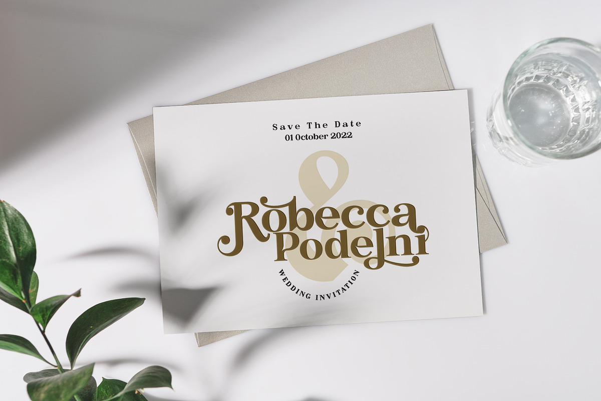 Bastine - Modern Classy Serif Font, a Serif Font by Afkari Studio (Photo 10 of 16)