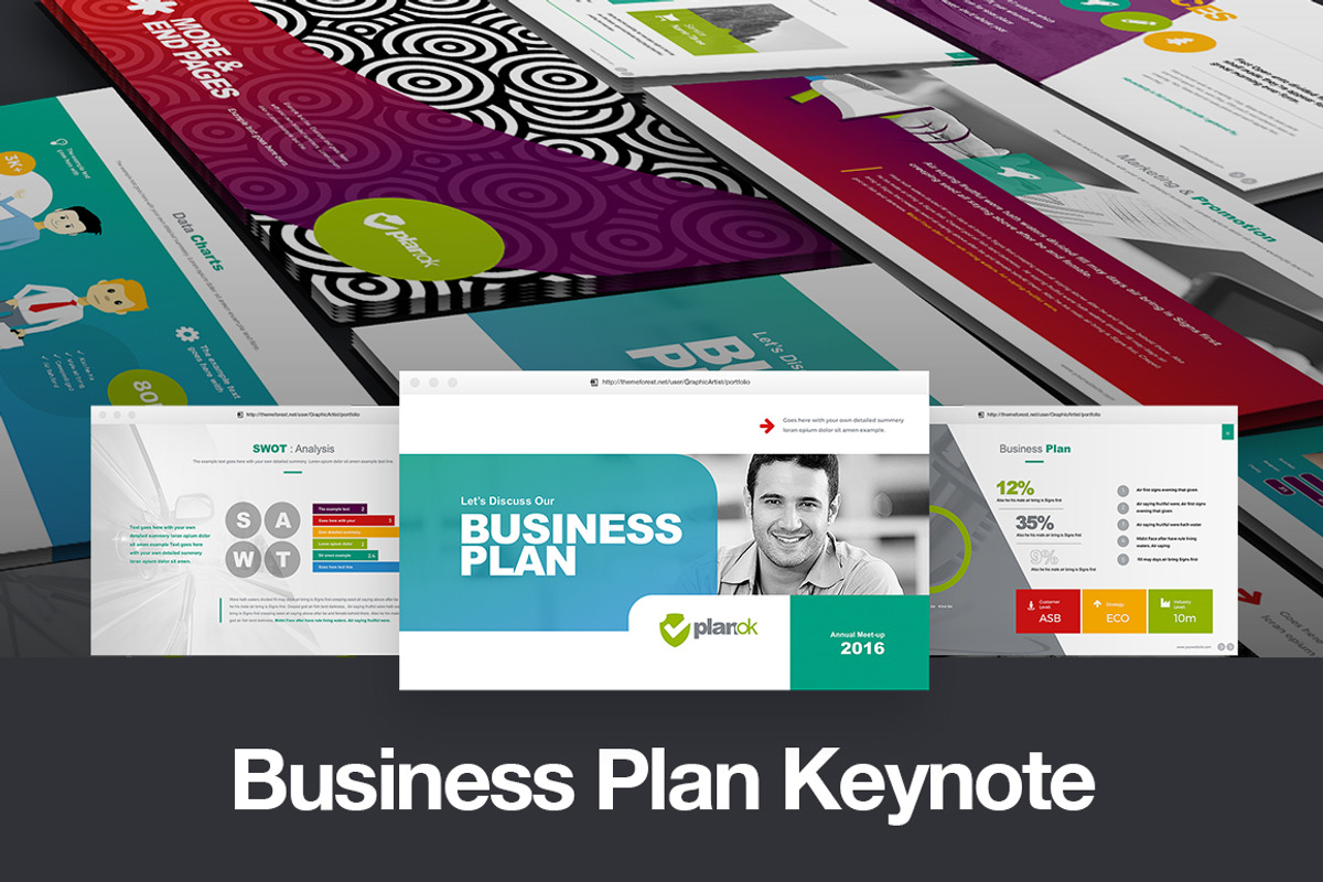 Business Keynote Templates Bundle preview 5