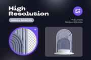 Abstract Podium 3D, an Object 3D Model by kerismaker (Thumbnail 3 of 8)