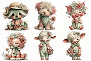Whimsical summer Animals clipart, an Illustration by Designworld (Thumbnail 5 of 6)